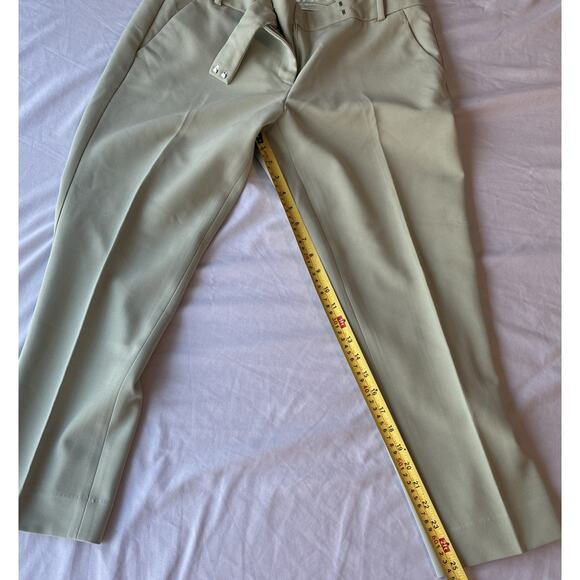 The Limited Scandal Collection Handler Pant Sage Green Sz 12 / Crochet Top L - Picture 14 of 16